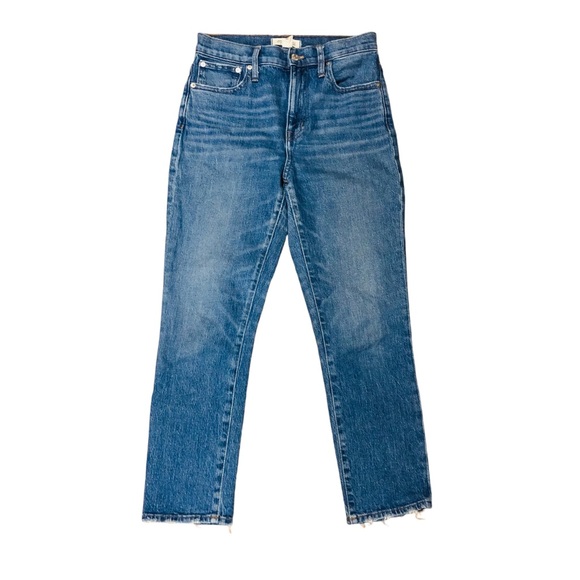 Madewell The High-Rise Slim Crop Boy Jean size 25 - Picture 2 of 9